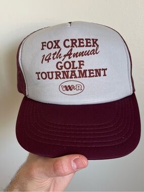 Vintage Fox Creek Trucker Hat